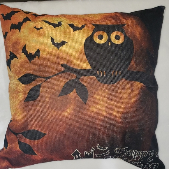 Halloween accent pillow cover - Picture 4 of 8